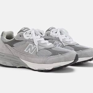 New Balance 993 Made In USA Grey Sz 9.5 suede running